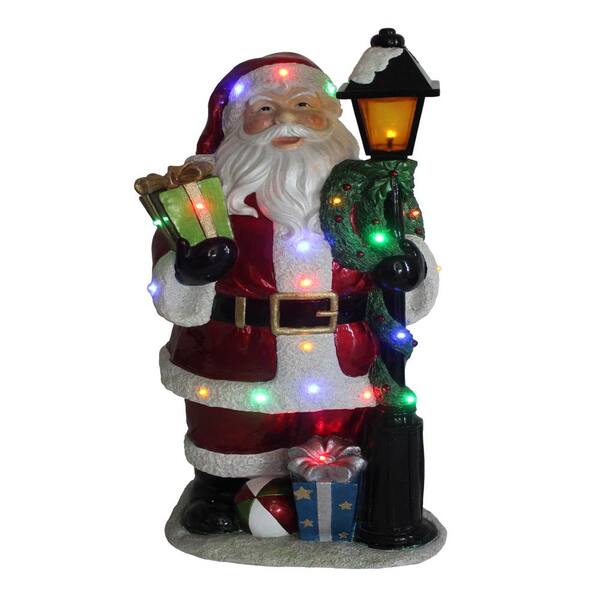 santa lamp