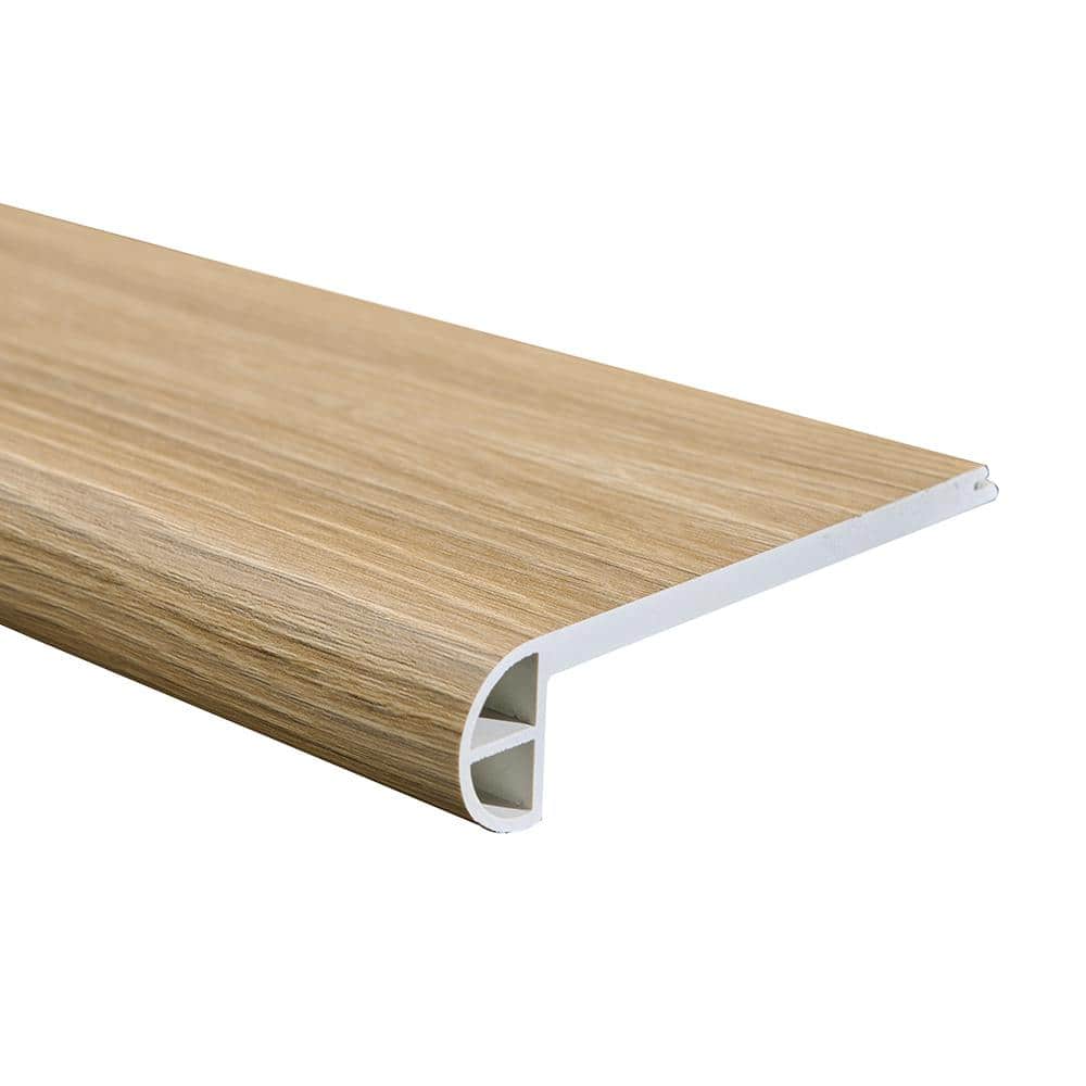 French Oak Alameda 0.984 in. Thickness x 4.527 in. Width x 94.48 in. Length Vinyl Flush Stair Nose Molding price history on PriceWatchPro