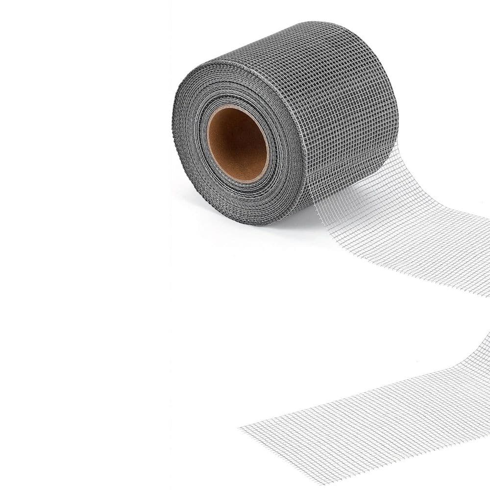 150 ft. x 4 in. Drywall Joint Tape, Self-Adhesive Durable Fiberglass Mesh Drywall Mesh Repair Tape, Gray price history on PriceWatchPro
