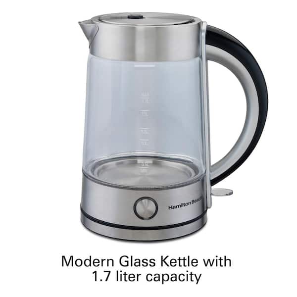German Glass Kettle 7 Cup
