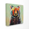 Stupell Industries Leinwandbild 'Urban Bear' – Abstraktes Graffiti-Design, Verschiedene Größen