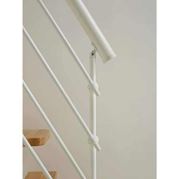 Arke - Oak30.Xtra 22 in. White Modular Staircase Kit