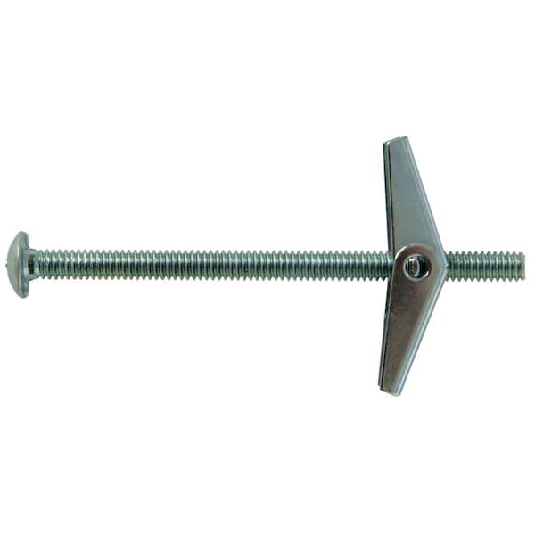 Unbranded 1/8 in. x 2 in. Toggle Bolts Round Head Spring Wing (50-Pack)