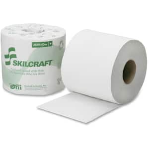 2-Ply Toilet Tissue Paper (550-Sheets per Roll, 80-Rolls per Box)
