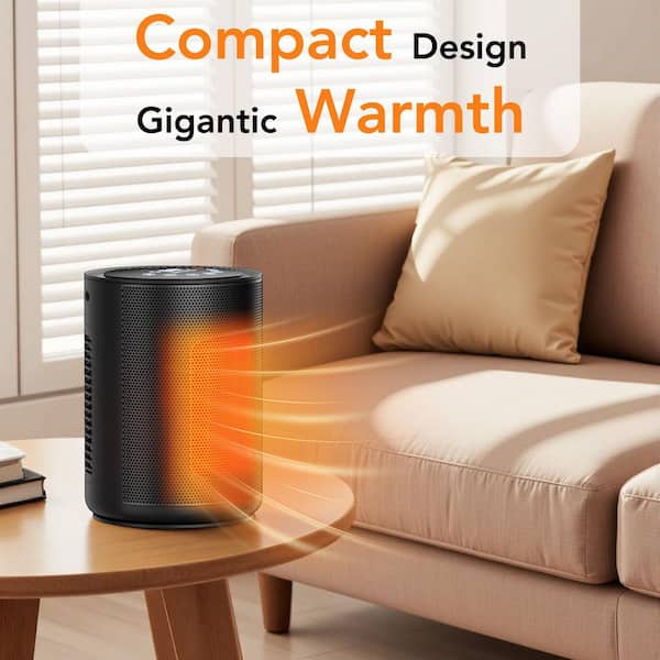 R.W.FLAME 1500 Watt Portable Electric Ceramic Table Heater with