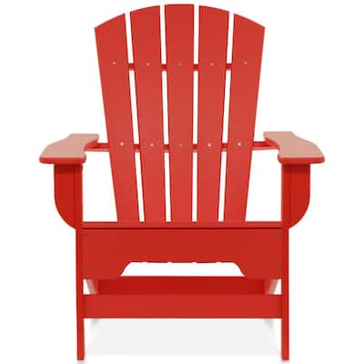 Red - Adirondack Chairs - Patio Chairs - The Home Depot