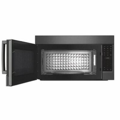 800 Series 30 in. 1.8 cu. ft. Over the Range Convection Microwave in Black Stainless Steel