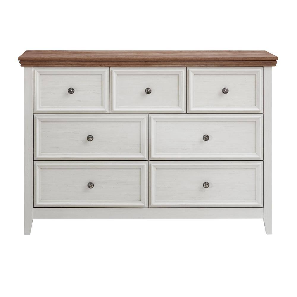 Modern 7 Drawers Pantry Organizer Cabinet, Dresser Organizer, Closet Organizers and Storage for Living Room in Beige