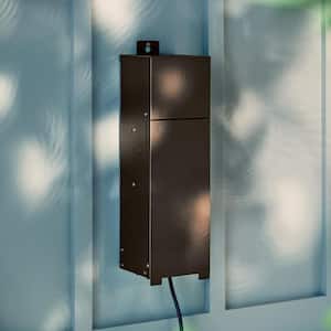 Plus Series 300-Watt Textured Architectural Bronze Low Voltage Outdoor Landscape Light Transformer (1-Pack)