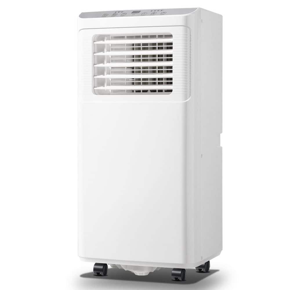 6000 BTU (DOE) Portable Air Conditioner Cools 250 Sq. Ft. with Dehumidifier and Remote in White price history on PriceWatchPro