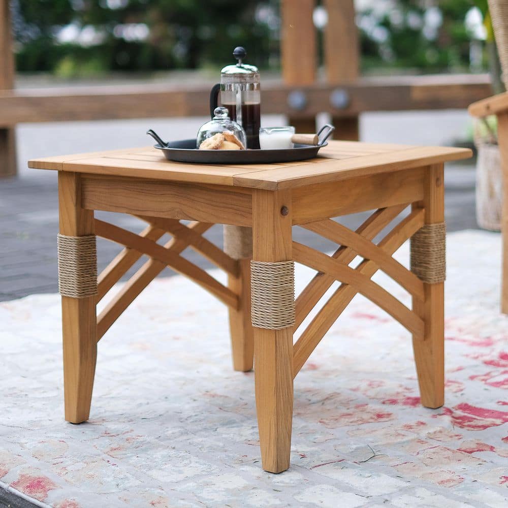 Cambridge Casual Cambridge Casual Carmel Teak Wood Outdoor Side