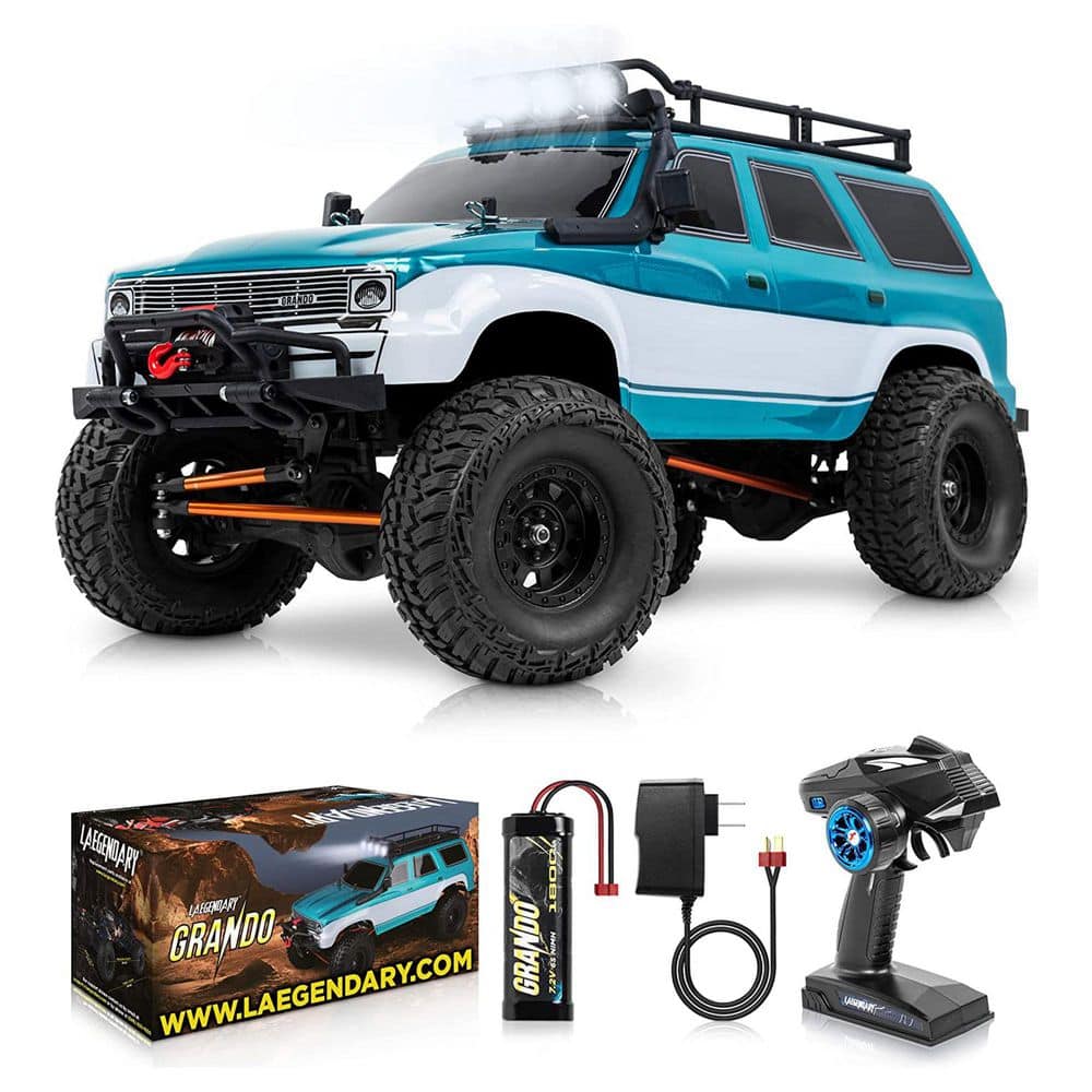 LAEGENDARY Grando 1:10 Scale RTR RC Remote Control Rock Crawler SUV ...