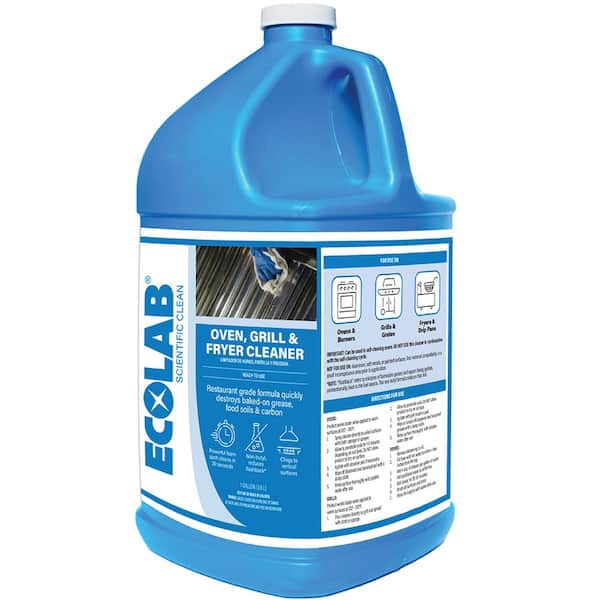 ECOLAB 1 Gal. Oven, Grill and Fryer Cleaner 7700430 - The Home Depot