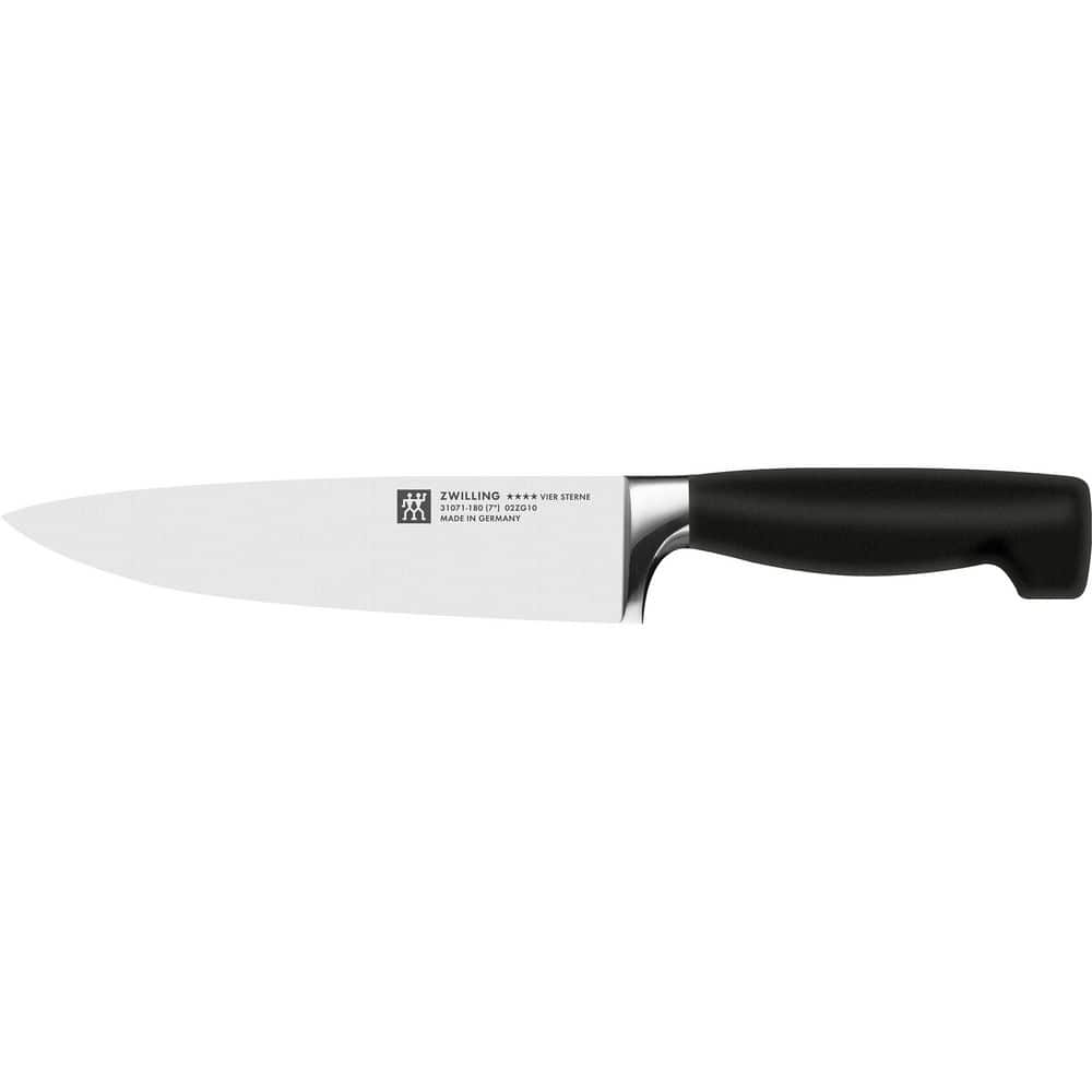 Four Star 7-in Stainless Steel Blade full tang Chef's Knife - Thumbnail 3
