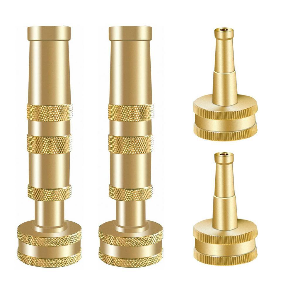 Dyiom Jet Nozzle Hose Sprayer 4" Adjustable Twist Jetnozzle All Brass