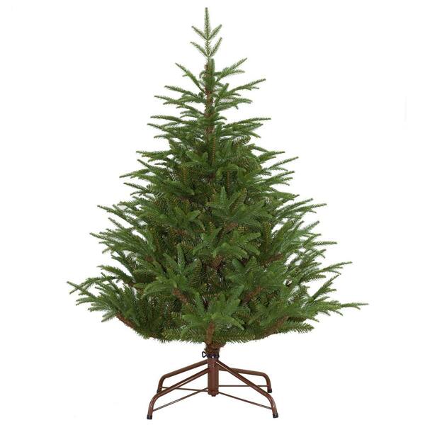 National Tree Company 4-1/2 ft. FEEL-REAL Fraser Grande Hinged Artificial Christmas Tree
