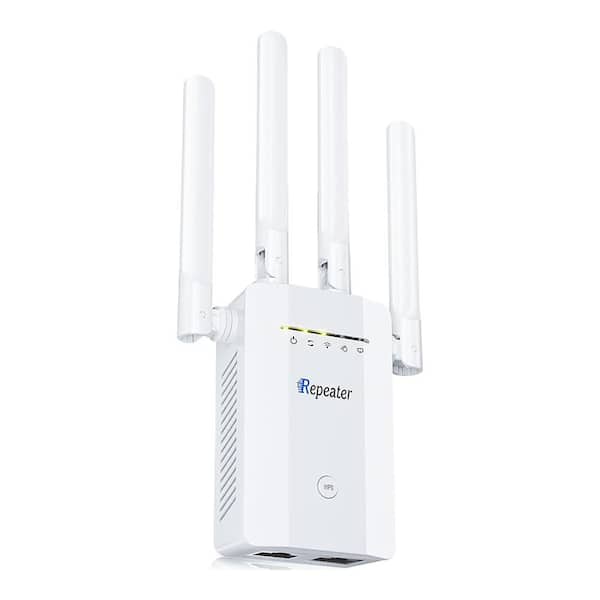 Long Range WiFi Extender Signal Booster Wireless Internet Repeater with Ethernet Port Mesh WiFi Easy Setup