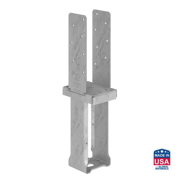 Simpson Strong-Tie CBSQ Galvanized Standoff Column Base for 4x6 Nominal Lumber with SDS Screws