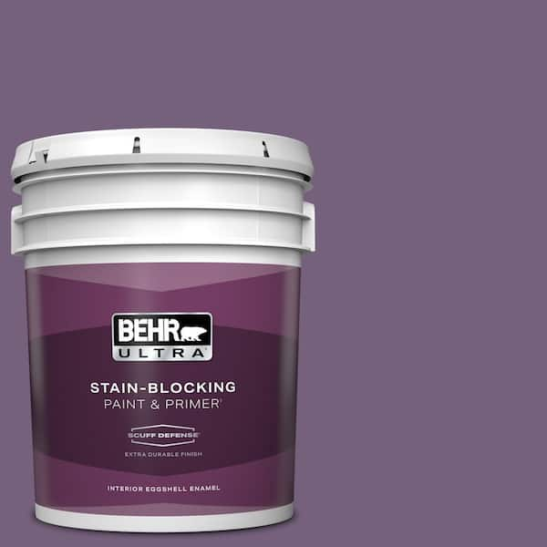 BEHR ULTRA 5 gal. #660D-6 Zinfandel Extra Durable Eggshell Enamel Interior Paint & Primer