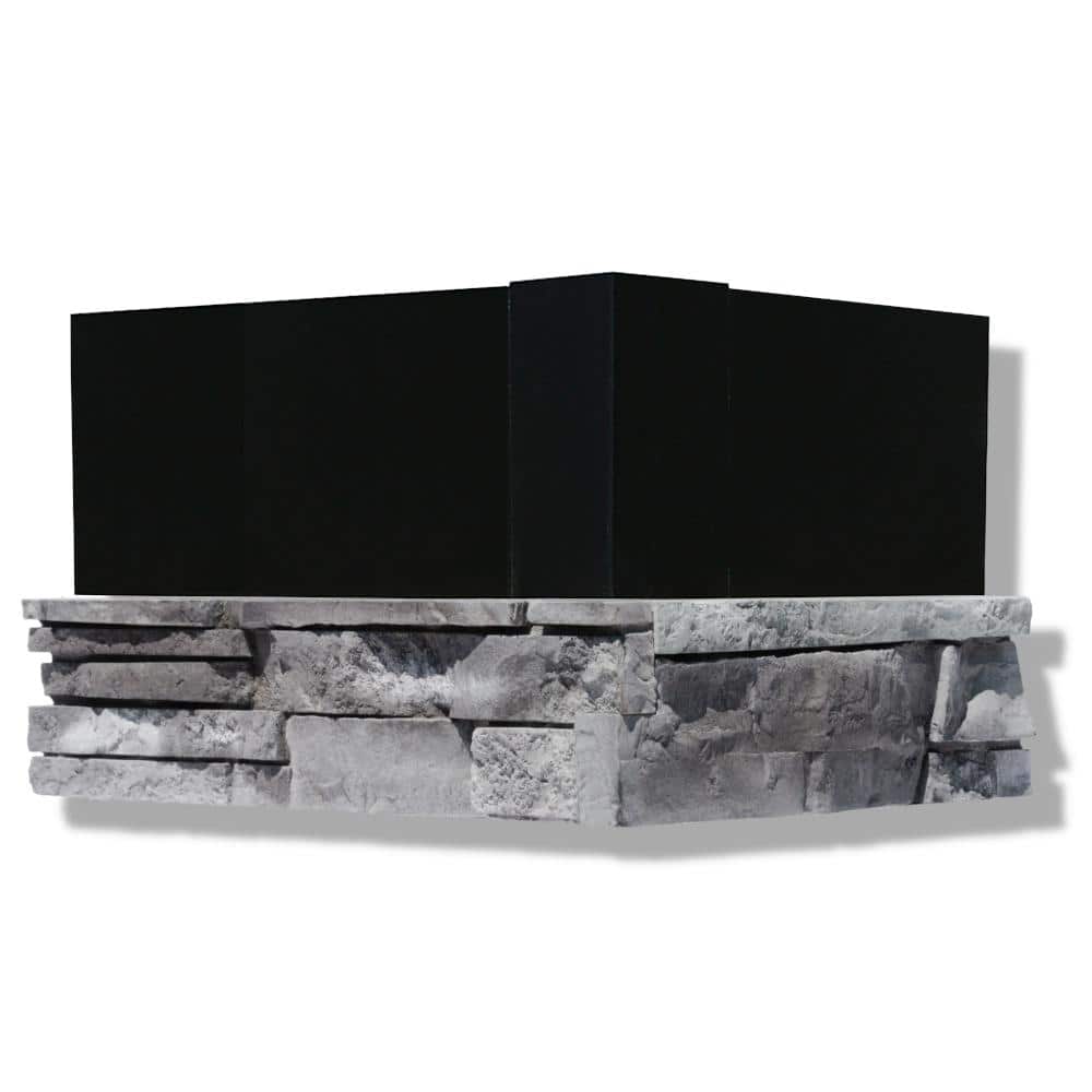 Silvermine Stone 6 in. x 24 in. Stone Veneer Ledgestone Pre