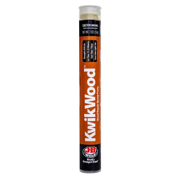 7 in. KwikWood Tan Wood Putty Stick