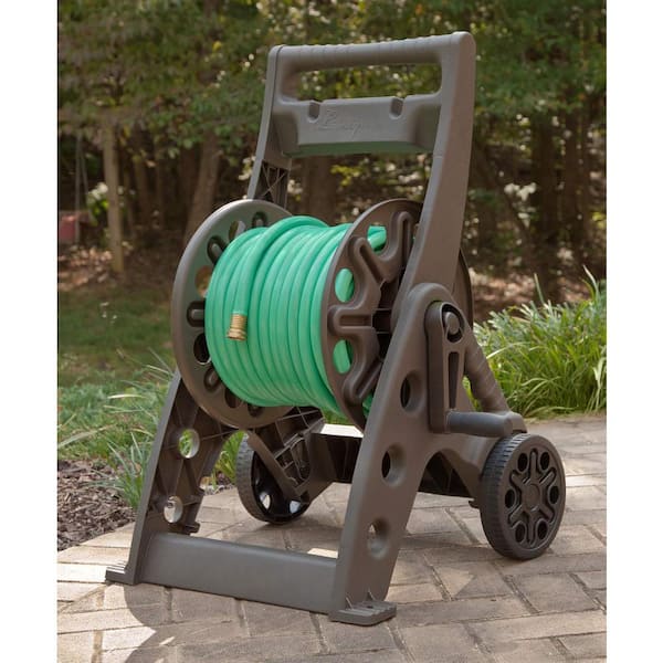 VEVOR Hose Reel Cart, Hold Up to 175 ft of 5/8’’ Hose (Hose Not Included), Garden Water Hose Carts Mobile Tools with Wheels, Heavy Duty
