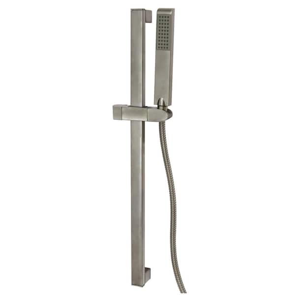 Vilbosch 24 in. Shower Slide Bar in Brushed Nickel