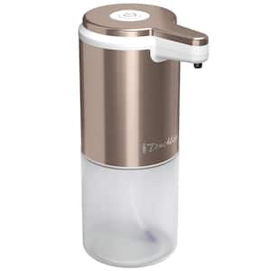 11 fl. oz. Sensor Foam Soap Dispenser with Rust-Free Stainless Steel Automatic Touchless in Rose Gold