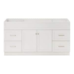 Hamlet 66 in. W x 21.5 in. D x 34.5 in. H Single Bath Vanity Cabinet without Top in White