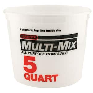 5-Qt. Natural Multi Mix Container (Pack of 3)