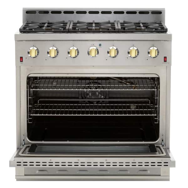 Reviews for NXR Entree 36 in. 5.5 cu. ft. Professional Style Dual
