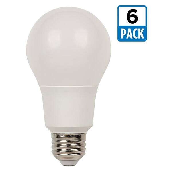 Westinghouse 75W Equivalent Daylight Omni A21 LED Light Bulb (6-Pack)