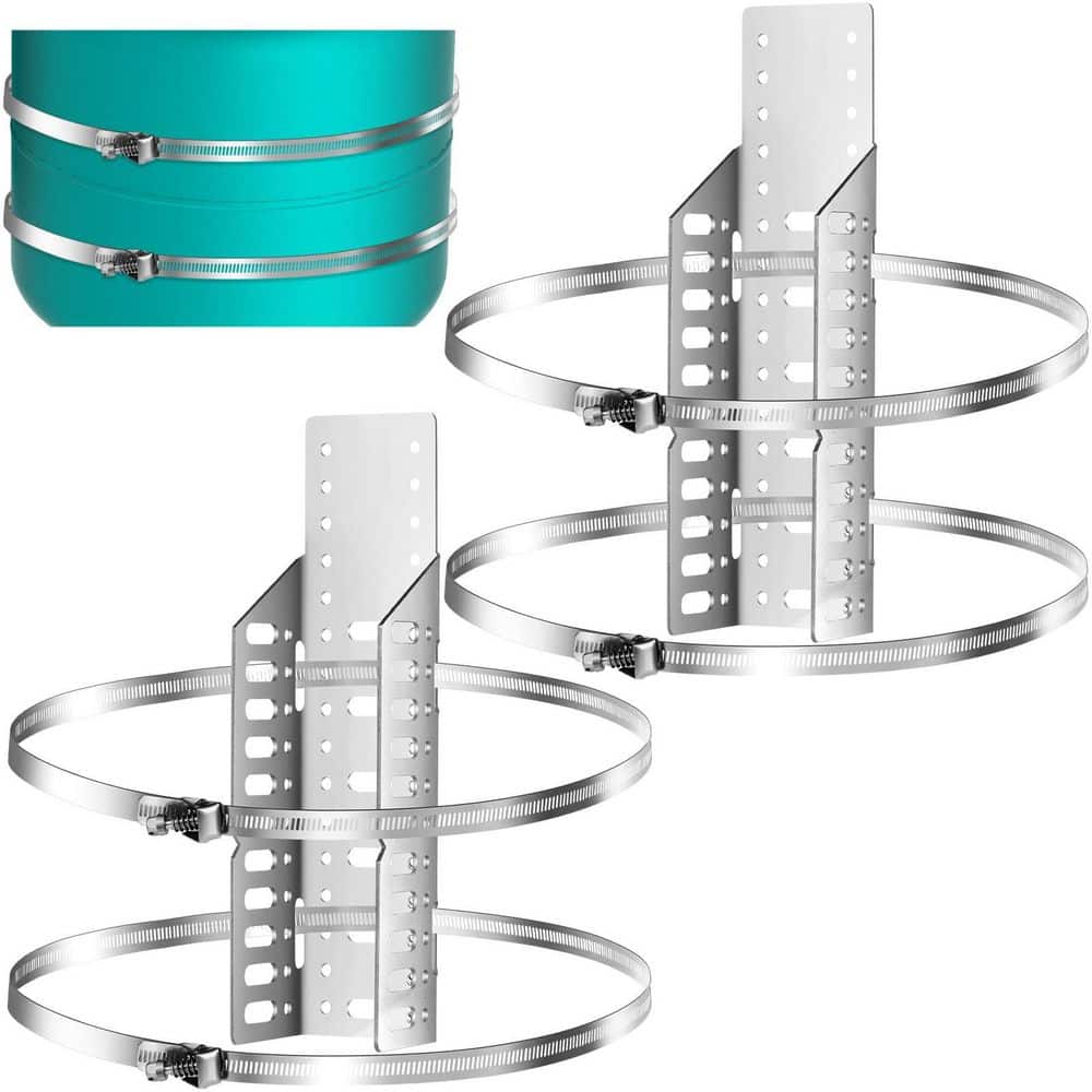 2-Set Expansion Tank Mounting Bracket with 4 Water Heater Strap, Thermal Expansion Tank Holder price history on PriceWatchPro
