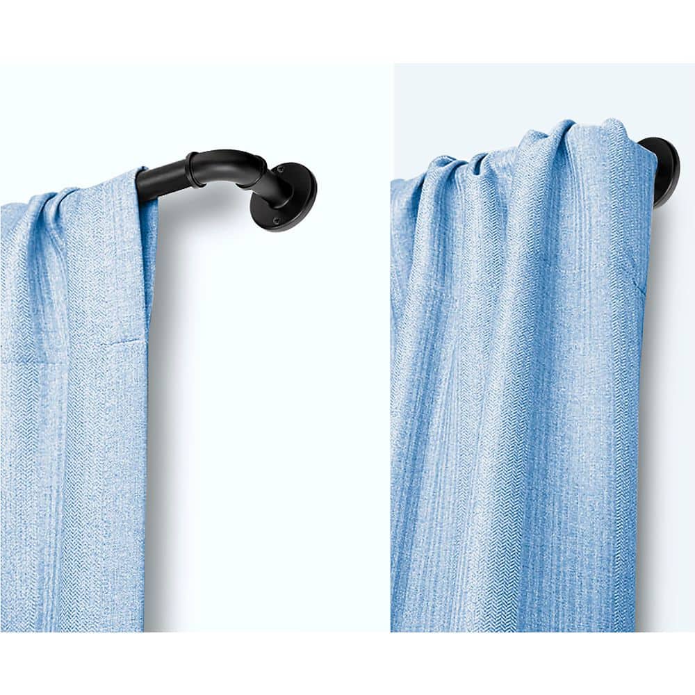 Utopia Alley 86 in. 120 in. Rustic Style 1 in. Single Blackout Curtain ...