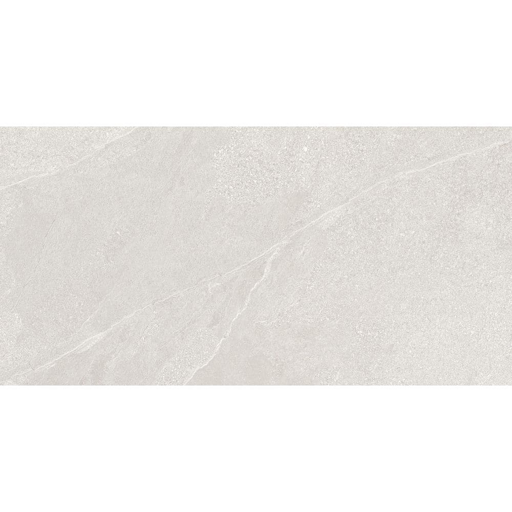 Kaia Karmith Grey 12 in. x 24 in. Stone Look Matte Porcelain Wall and Floor Tile Sample price history on PriceWatchPro