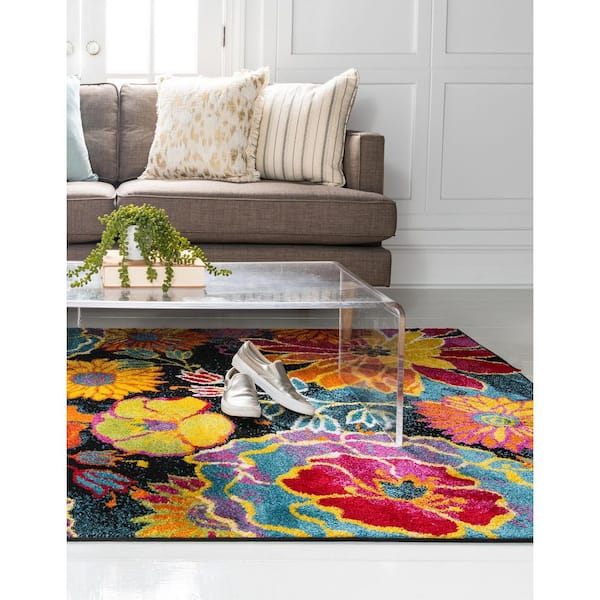 Unique Loom Unique Loom Outdoor Bohemian Collection Area Rug