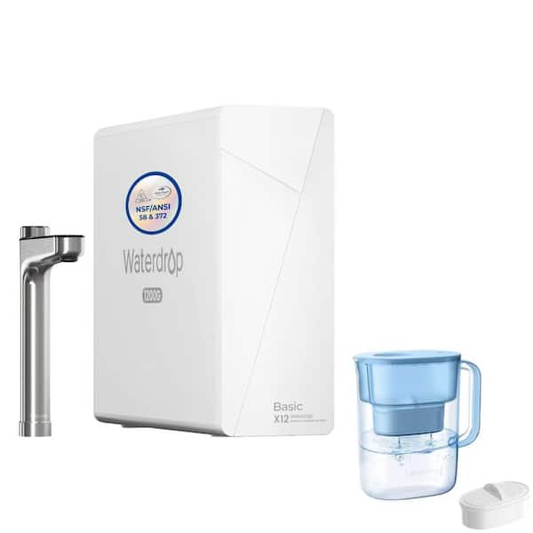 X12 Alkaline Mineral PH RO System NSF/ANSI 58 and 372 Certified 11-Stage Filtration BPA-Free Lucid Water Filter Pitcher