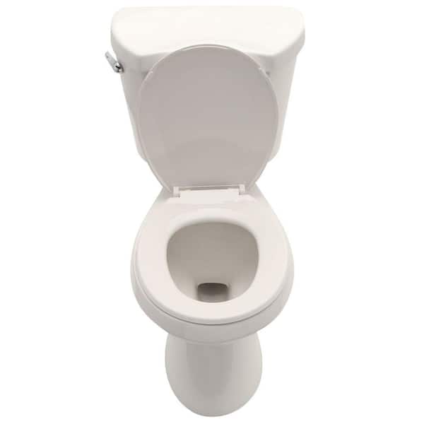 Glacier Bay 2-piece 1.1 GPF/1.6 GPF Dual Flush Round Toilet in White, Seat  Included N2428R-DF - The Home Depot