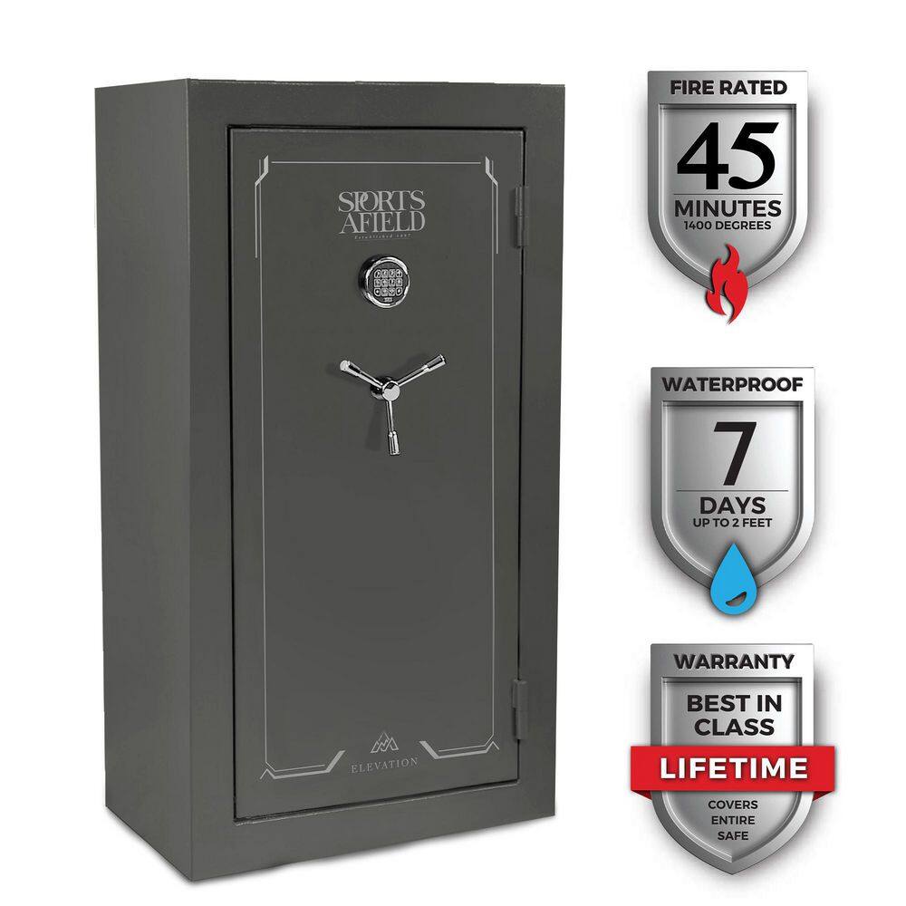 Sports Afield Elevation 32Gun Fire/Waterproof Gun Safe SA2185ETHD