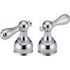 Delta Faucet H215 Chrome Handles - Replacement Lever Handles For Faucets