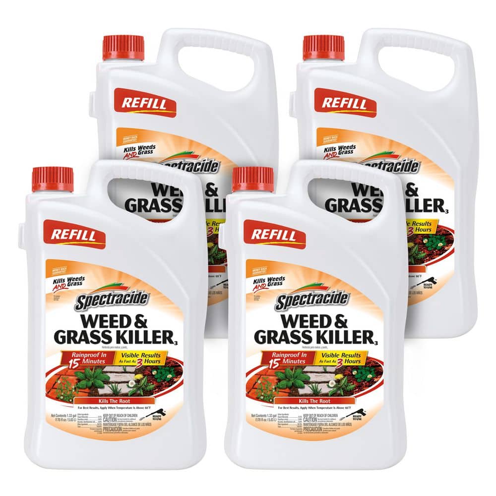1.3 gal. Weed and Grass Killer Ready-To-Use AccuShot Sprayer Refill (4-Pack) price history on PriceWatchPro
