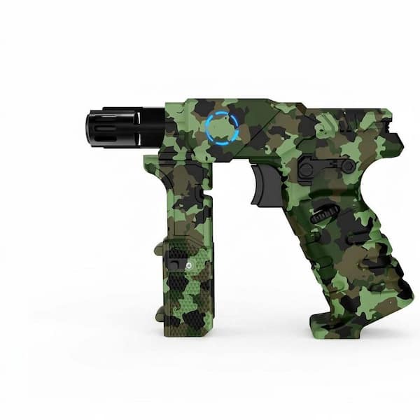 Refillable Butane Cooking Torch Gun Blue LED Mini Soldering Torch Metal Finish for Kitchen Welding Crafts 1 Piece