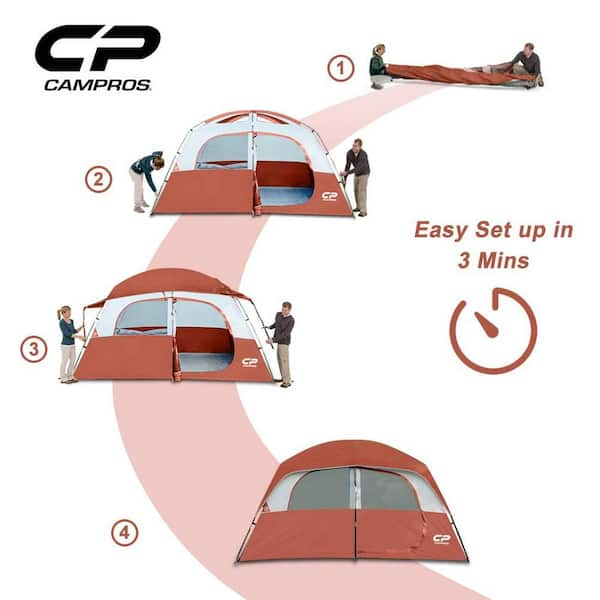 Coleman rosewood 4 person cheap tent