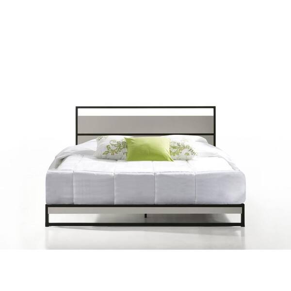 Unbranded Eagle Black/Gray King Adjustable Harbor Platform Bed