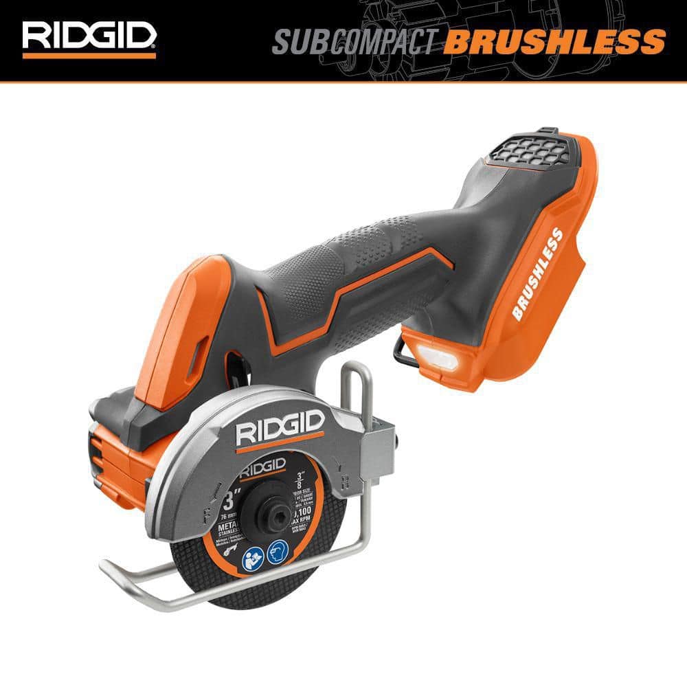 RIDGID 18V SubCompact Brushless Cordless 3 in. Multi