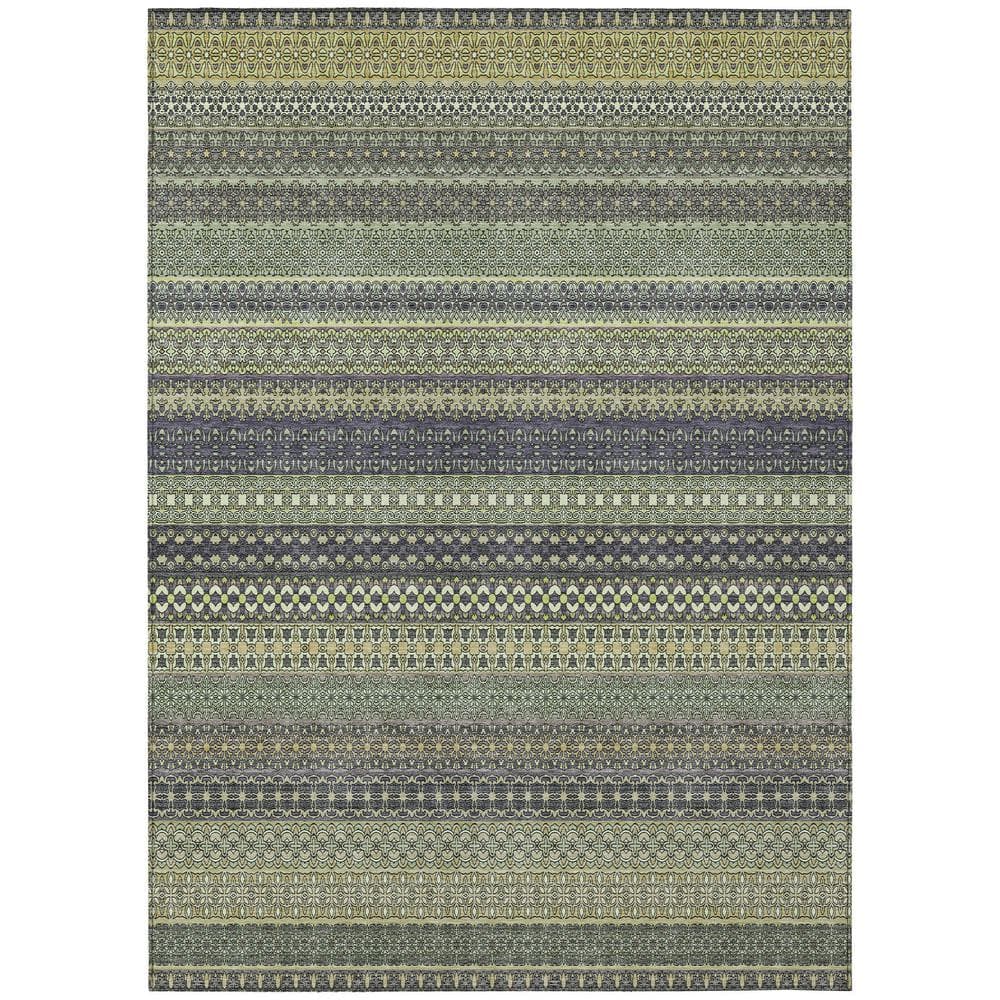 Chantille ACN527 Sage 3 ft. x 5 ft. Machine Washable Indoor/Outdoor Geometric Area Rug price history on PriceWatchPro