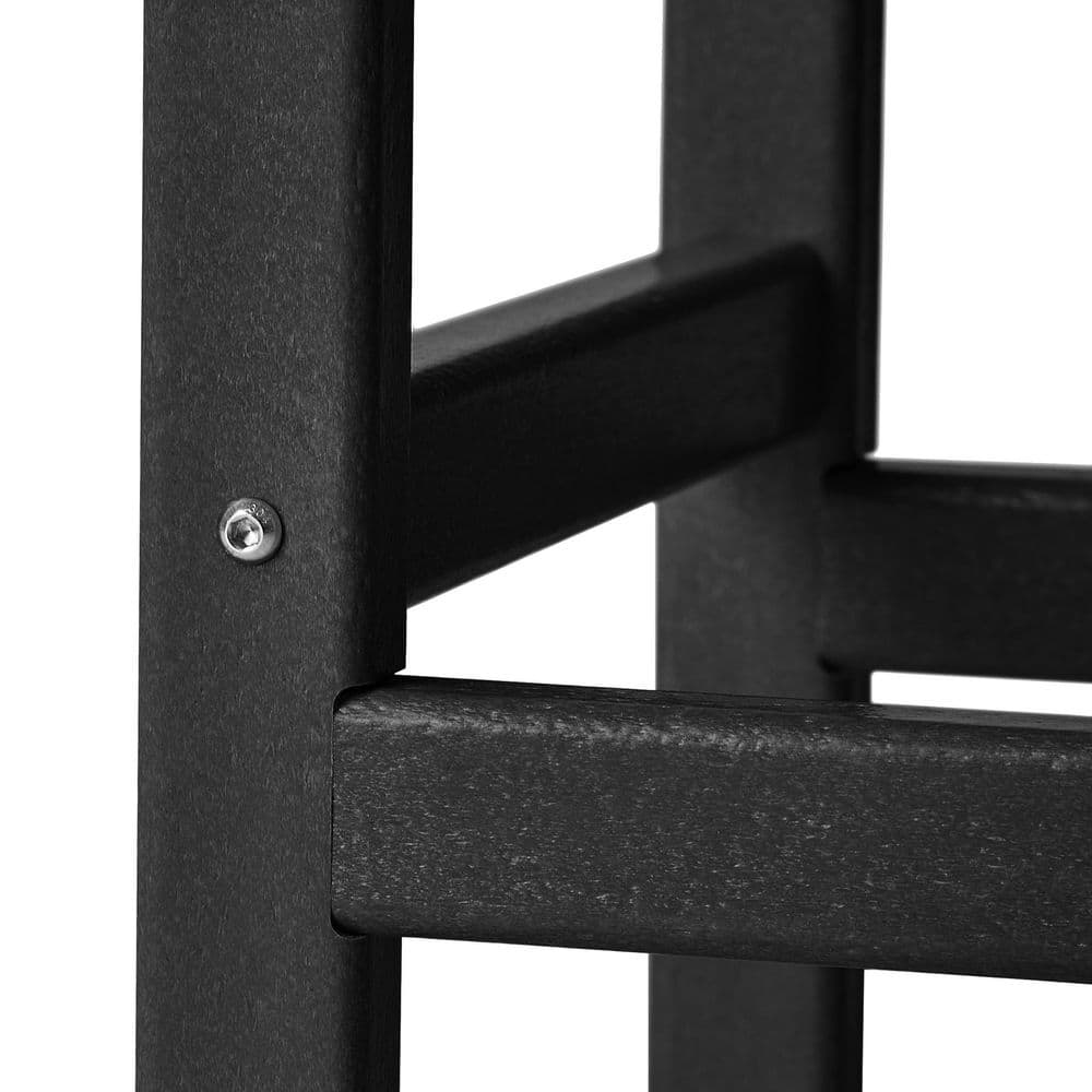 Westin Durable Black HDPE Outdoor Patio Side Table