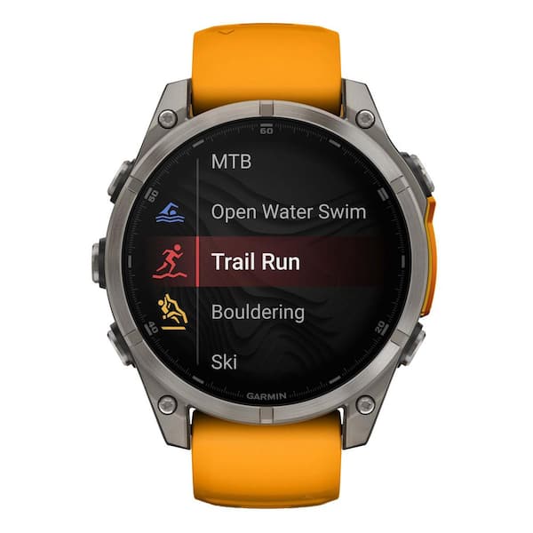 garmin235ｊ Garmin fenix 8 AMOLED Multisport 47-mm GPS Watch with Silicone