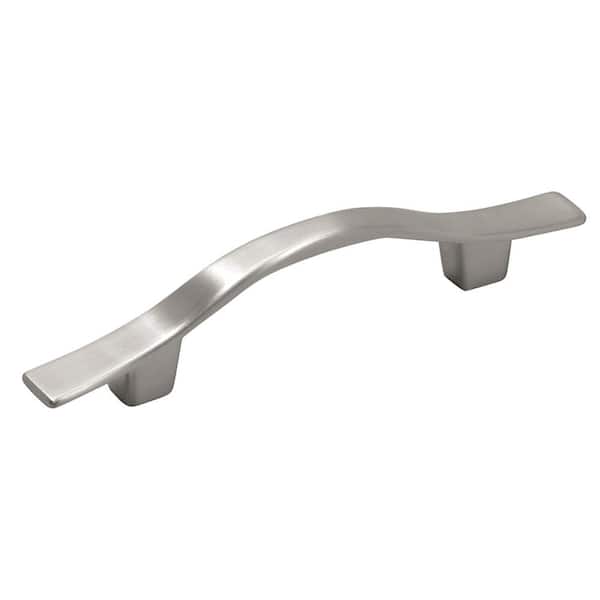 Cavalier 3 in. Center-to-Center Satin-Nickel Pull