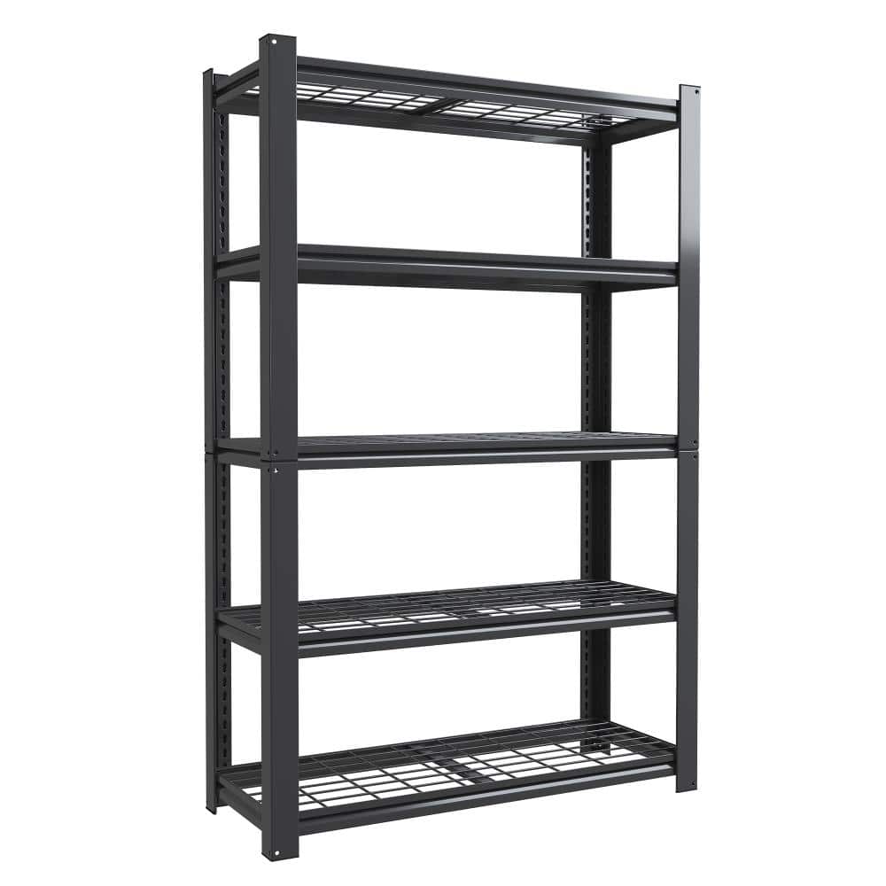 35.4in.*15.8in.*72in. Adjustable 5-Tier Storage Shelving with Heavy Duty Frame&Multi-Use Design price history on PriceWatchPro